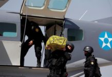 Guatemala traslada una tonelada de cocaína decomisada en el norte del país