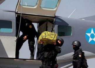 Guatemala traslada una tonelada de cocaína decomisada en el norte del país