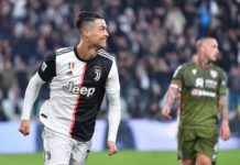 Cristiano firma el 56 triplete de su carrera, el primero en Serie A