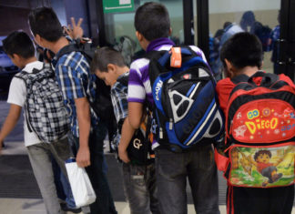 Más de 1.500 menores, muchos de ellos solos, deportados a Honduras en enero