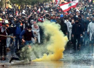 Líbano: cientos de heridos en la peor noche de violencia desde la revuelta