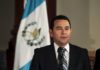 Presidente de Guatemala está dispuesto a que lo «investiguen» tras su mandato
