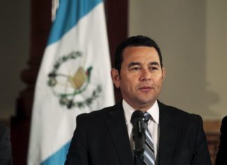 Presidente de Guatemala está dispuesto a que lo «investiguen» tras su mandato