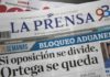 La Prensa de Nicaragua lanza un SOS, culpa a Ortega y pide apoyo para sobrevivir