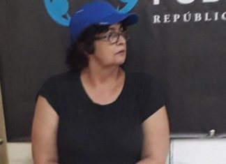 Capturan a ex esposa del comisionado de la Policía, Lorgio Oquelí Mejía