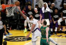 114-112. Davis consigue doble-doble en victoria de los Lakers