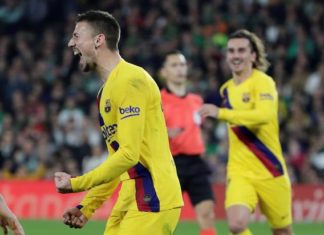 2-3. El Barcelona, sin brillantez, se redime y aleja al Betis de Europa