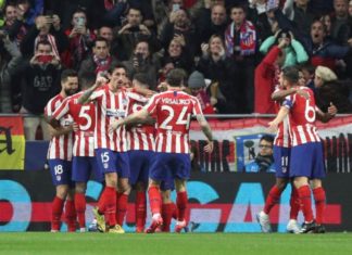 1-0. El Atlético resurge