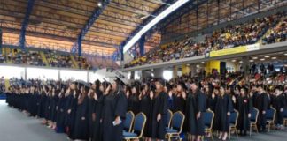 Casi mil egresados de la UNAH en primera ceremonia de 2020