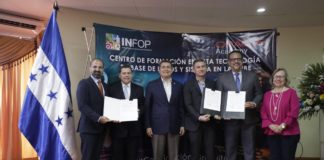Gobierno de Honduras y empresa Oracle firman convenios para capacitación tecnológica