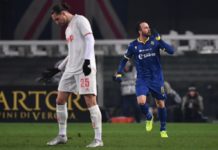 El Juventus se hunde en Verona pese al décimo gol seguido de Cristiano