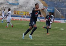 Motagua, con triplete de paraguayo Moreira, gana y sigue líder en Honduras