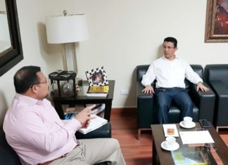 Secretarios de la Presidencia y del Fonac sostuvieron una reunión para abordar temas de corrupción