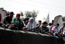 Segunda caravana de hondureños pasó a Guatemala con el sueño de llegar a EEUU