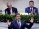 El presidente de Honduras y un grupo de eurodiputados hablan sobre seguridad