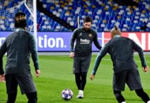 El Barça, aupado por la inercia de Messi, juega por primera vez en San Paolo