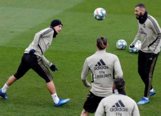 El Real Madrid cierra la preparación del clásico sin Hazard ni Asensio