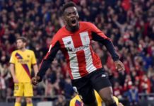 1-0. Unai Simón frena al Barça y Williams lo ejecuta en el añadido