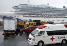 Catorce estadounidenses evacuados del crucero dan positivo por coronavirus