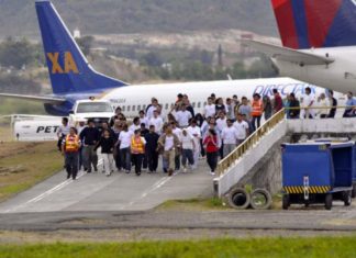 La deportación de migrantes hondureños aumentó 73,9 % en enero de 2020