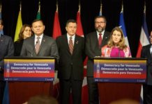 El Grupo de Lima busca en Ottawa apoyo para nuevas elecciones en Venezuela