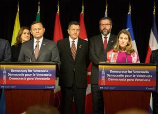 El Grupo de Lima busca en Ottawa apoyo para nuevas elecciones en Venezuela