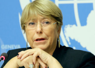 Bachelet expresa su preocupación por ataques contra defensores de DD.HH.en Honduras
