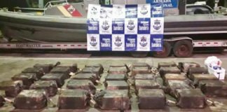 Incautan una tonelada de cocaína en Colombia con rumbo a CA