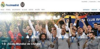 La web del Real Madrid es la más visitada de clubes del mundo