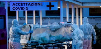 Más de 4.000 muertos en Italia, 627 en un solo día