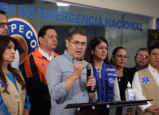 Presidente Hernández pide mantener la calma tras confirmación de casos de coronavirus en el país