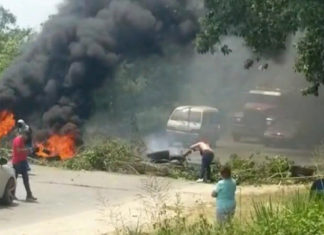 Continúan las protestas de grupos que exigen alimentos y agua en Honduras