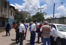 Autoridades de Salud montan cerco epidemiológico en la colonia Vista Hermosa de Villa Nueva, Cortés