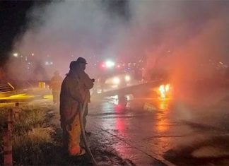 Mueren 8 personas en incendio de un avión-ambulancia al despegar en Manila
