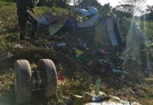 Cae supuesta narcoavioneta en el departamento de Colón