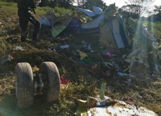 Cae supuesta narcoavioneta en el departamento de Colón