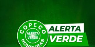 Copeco mantiene alerta verde para seis departamentos de Honduras