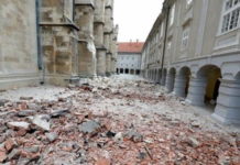 Temblores sacuden capital de Croacia, causando daños materiales y heridos