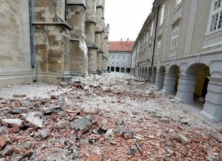 Temblores sacuden capital de Croacia, causando daños materiales y heridos