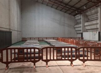 Hondureños retenidos en aduana de Las Manos son trasladados a sala de aislamiento de la Villa Olímpica