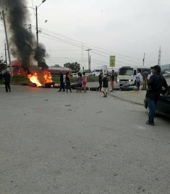 Pobladores de Choloma reclaman por ayuda alimenticia por parte del Gobierno