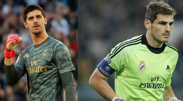 Courtois: «Me hice portero por Casillas»