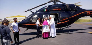 La Virgen sobrevuela México para bendecir a los pueblos frente a la pandemia