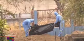 Entierros masivos son de cadáveres que permanecían en la morgue del HMCR