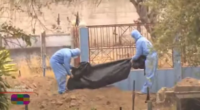 Entierros masivos son de cadáveres que permanecían en la morgue del HMCR
