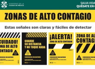 Ciudad de México instalará letreros de alerta en «zonas de alto contagio»
