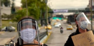 Universitarios de Ecuador protestan en medio de pandemia por recorte presupuestario
