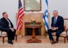Pompeo apoya al nuevo Ejecutivo de Netanyahu con un viaje relámpago a Israel
