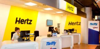 La compañía de alquiler de vehículos Hertz se declara en bancarrota en EE.UU.