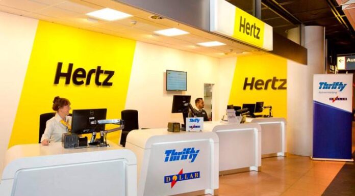 La compañía de alquiler de vehículos Hertz se declara en bancarrota en EE.UU.